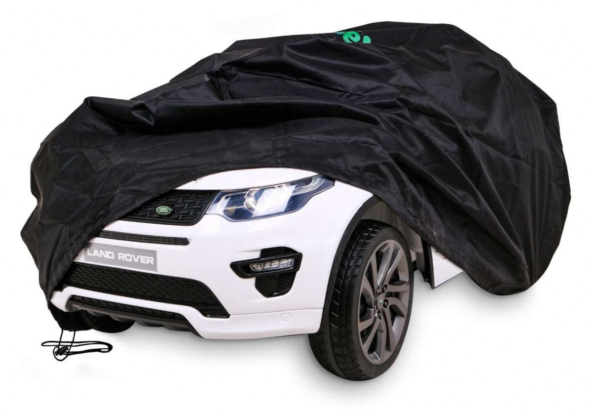 Czarny wodoodporny pokrowiec RAMIZ M na auto, ochrona przed zabrudzeniami i wilgocią, rozmiar M, dopasowany do samochodu Land Rover
