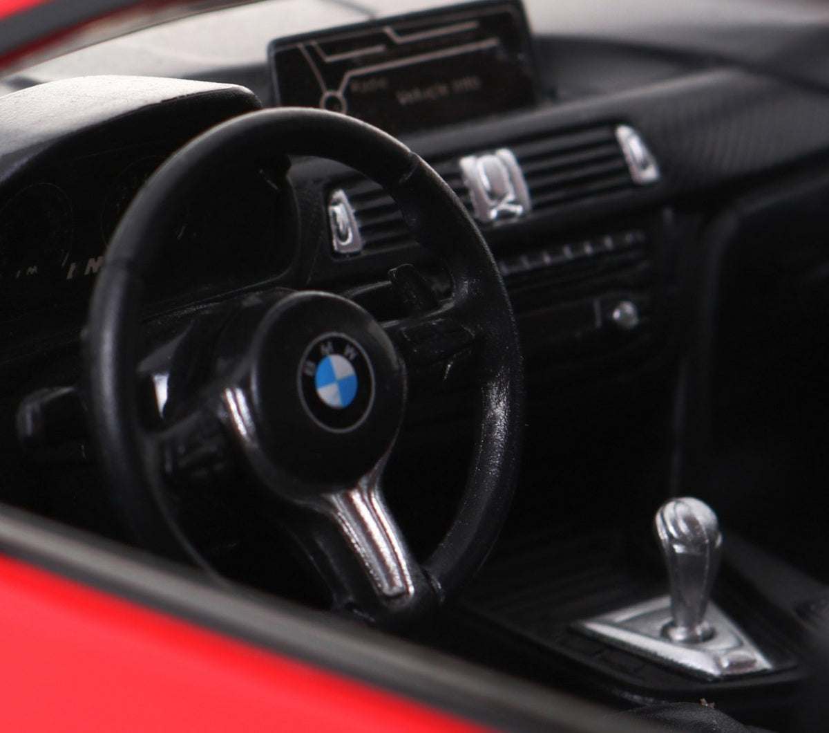 Rastar BMW M4 Coupe detailed 1:14 scale remote control car interior close-up