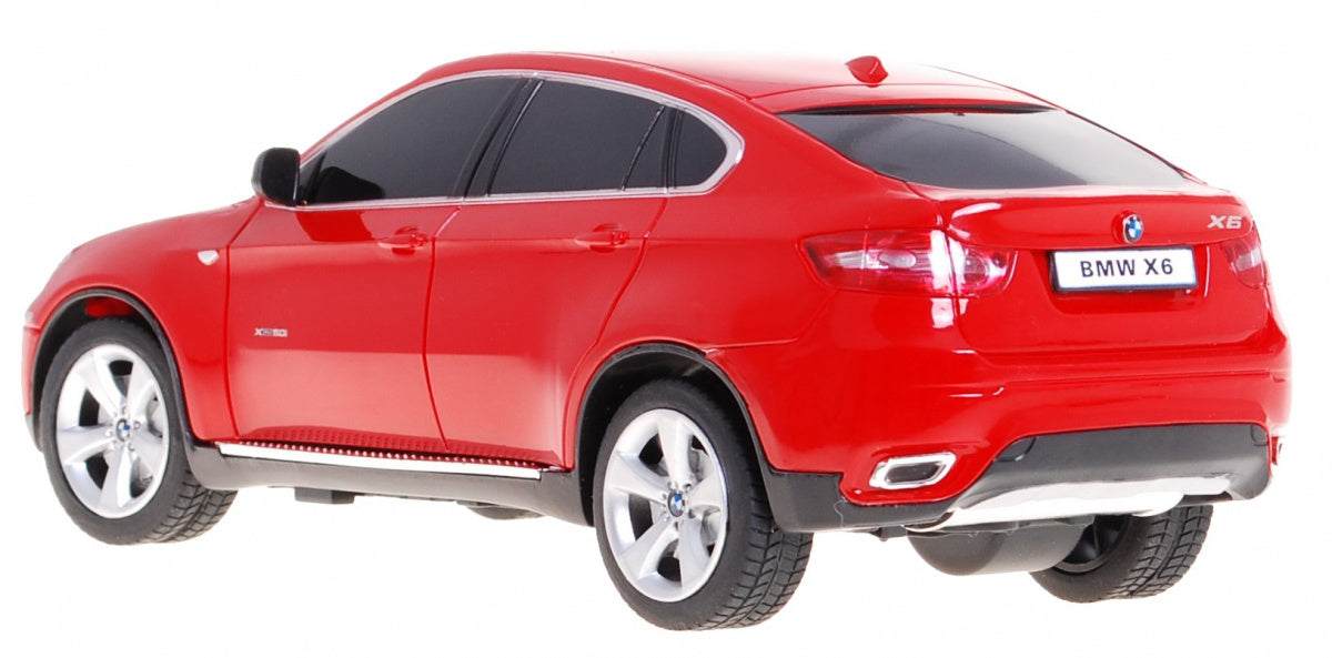 BMW X6 czerwone zdalnie sterowane auto model 1:24 RASTAR SUV