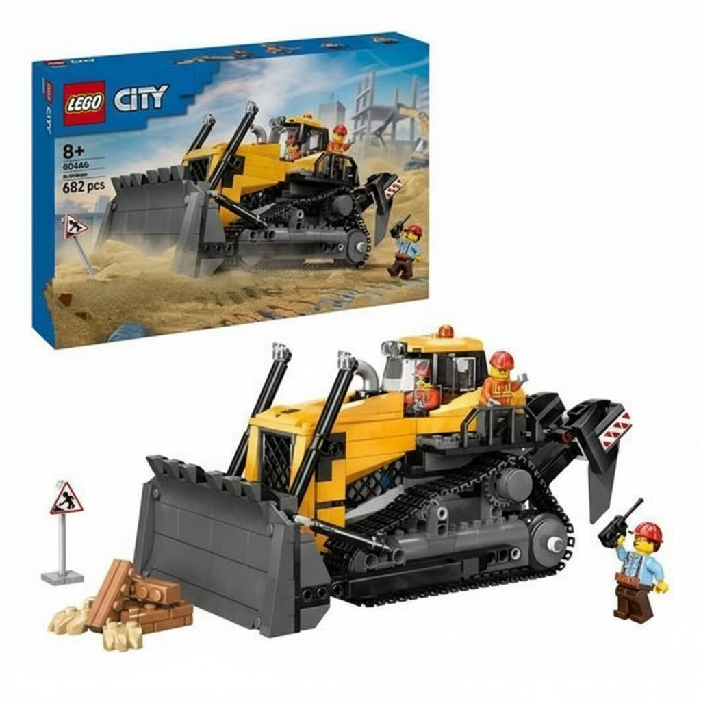 LEGO® CITY 60466 Żółty buldożer