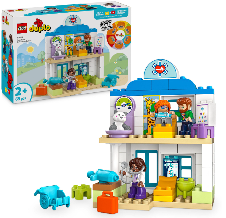 LEGO® DUPLO 10449 Pierwszy raz: Wizyta u lekarza