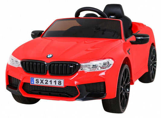 Czerwony zdalnie sterowany samochód BMW M5 Drift dla fanów drifingu