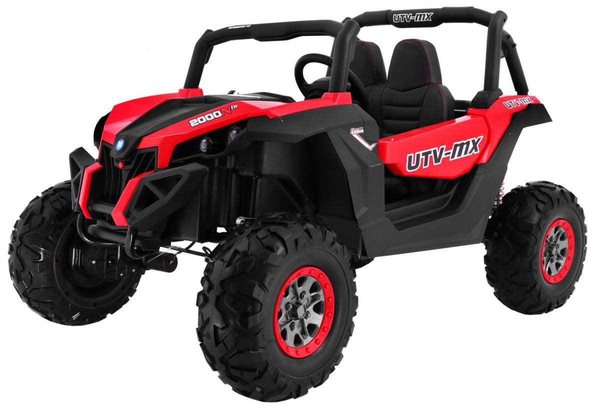 Buggy SuperStar red 4x4 kids electric ride-on with remote control MP3 and LED lights
