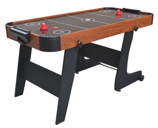 Brązowy Cymbergaj Dla Dzieci stół air hockey z MDF do zabawy rodzinnej