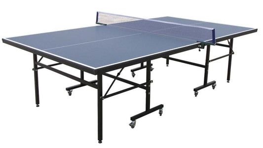 Duży stół do ping ponga 274x152x76 cm składany z siatką i kółkami z hamulcami do domu i klubu