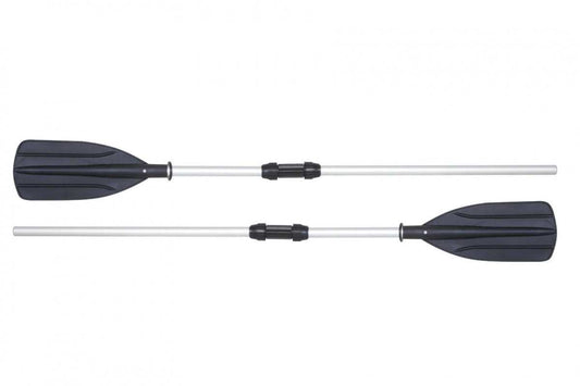 Podwójne wiosła aluminiowe Bestway 2w1 długość 145-218 cm do łodzi i kajaków