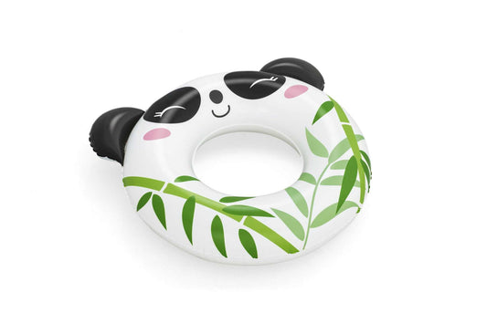 Kółko do pływania Panda dla dzieci 79x85 cm z trwałego winylu i motywem pandy