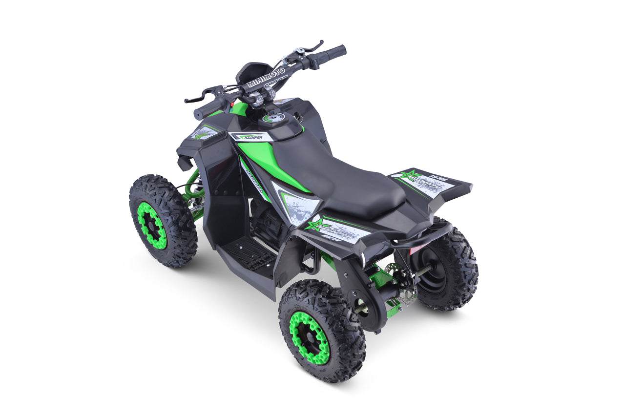 Quad HIPERFECT zielony elektryczny quad dla dorosłych 1000W 35 km/h na akumulator