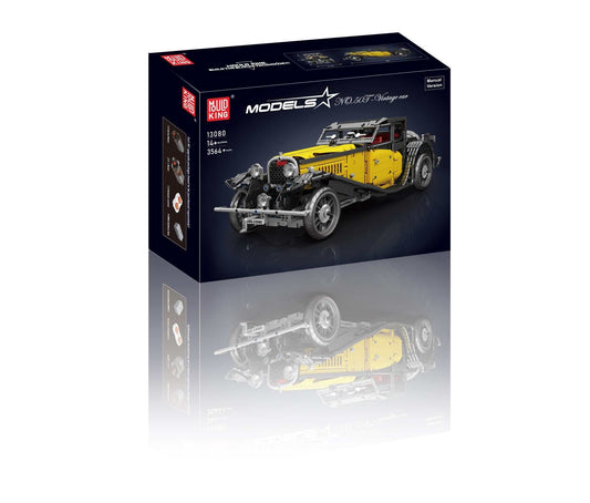 Klocki Pojazd Retro 50T 3564el Mould King zestaw konstrukcyjny model samochodu retro dla 14+ lat