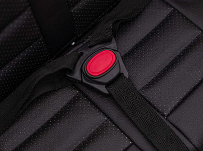 Toyota FJ Cruiser kids toy car black seat belt close-up