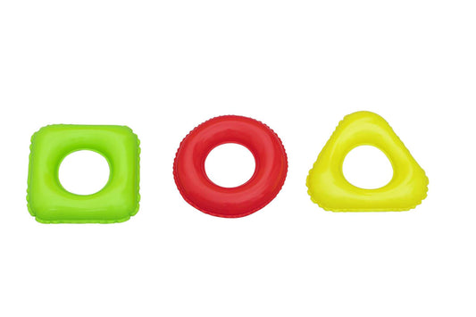 Bestway Dmuchany Brodzik colorful inflatable puzzle rings set for kids