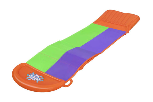 Ślizg Wodny SplashCoaster Bestway dwutorowa zjeżdżalnia wodna dla dzieci 488cm z rampą i spryskiwaczami