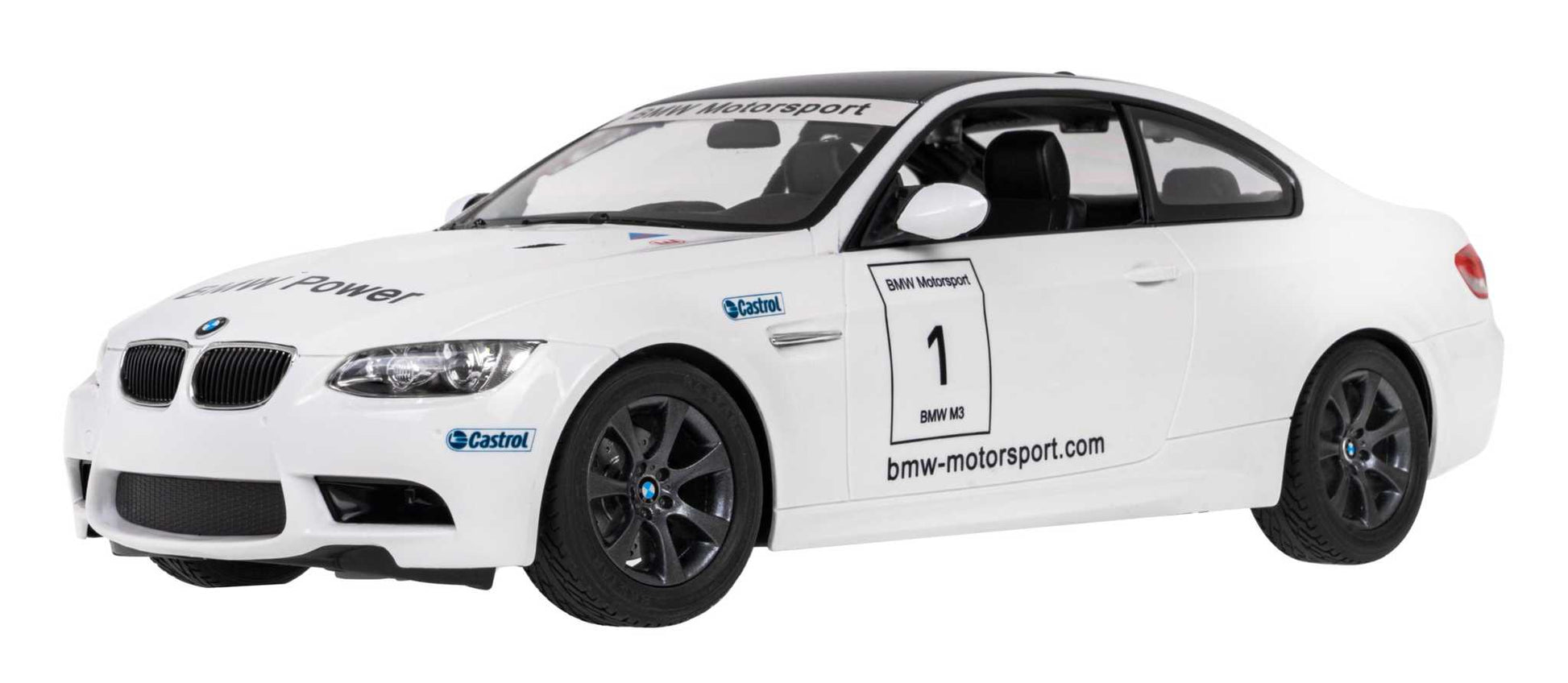 RASTAR BMW M3 zdalnie sterowane auto model sportowy biały skala 1:14 detaliczny precyzyjny design kolekcjonerski