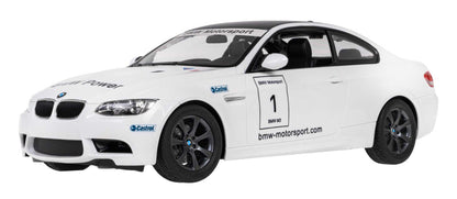 RASTAR BMW M3 zdalnie sterowane auto model sportowy biały skala 1:14 detaliczny precyzyjny design kolekcjonerski