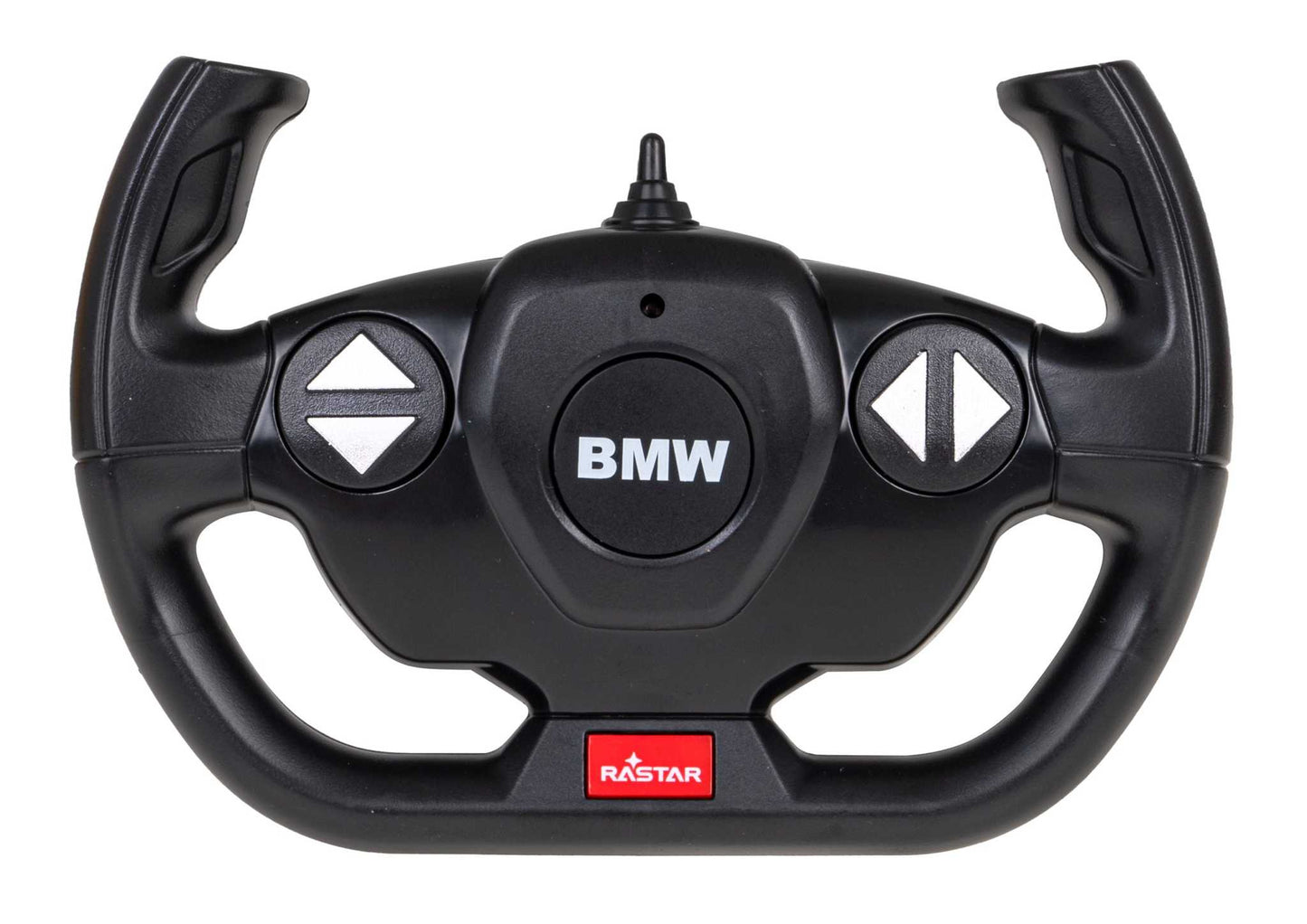 BMW X6 M RASTAR 1:14 remote control car steering wheel controller with BMW logo and control buttons