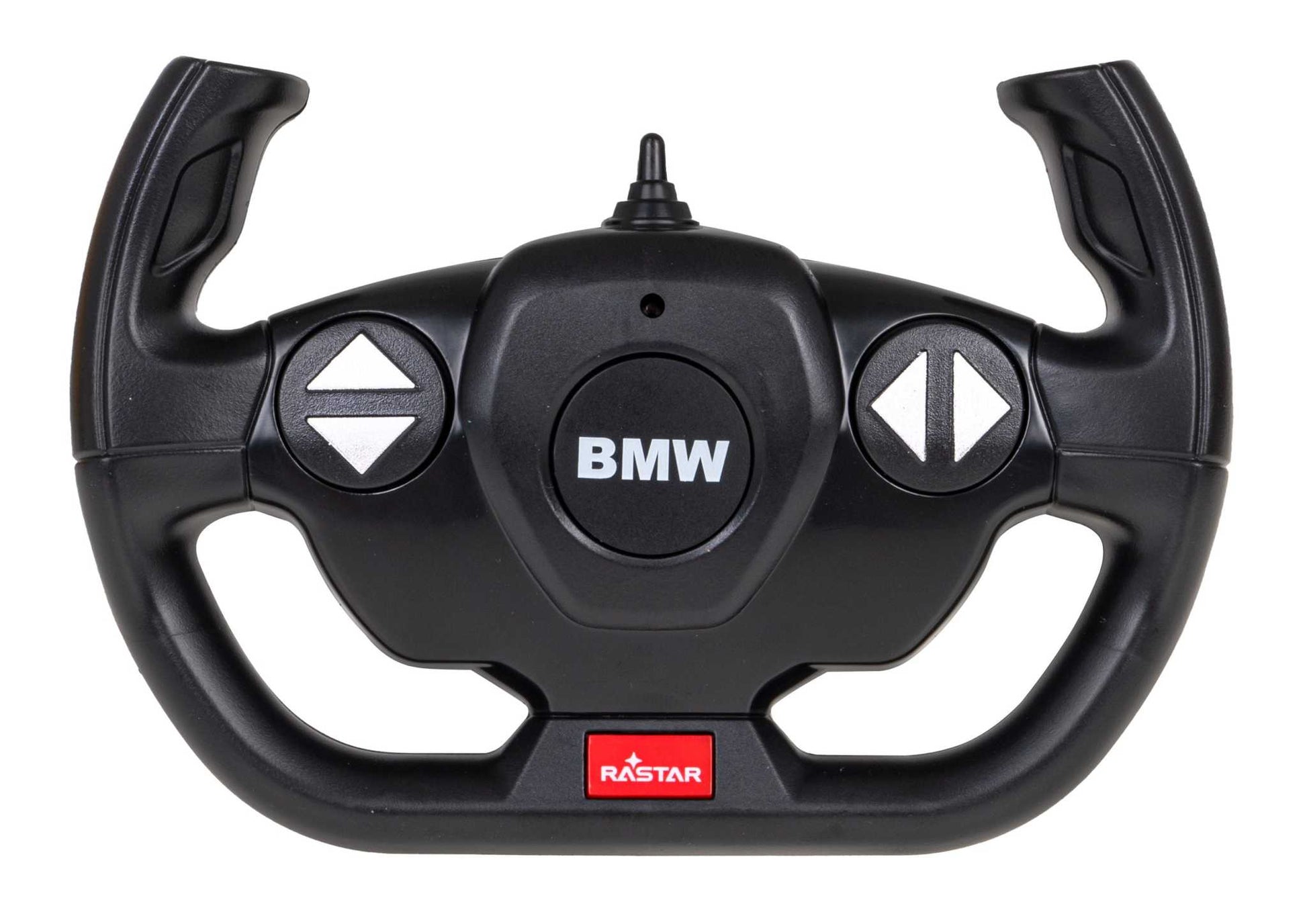 BMW X6 M RASTAR 1:14 remote control car steering wheel controller with BMW logo and control buttons