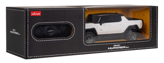 RASTAR GMC Hummer EV 1:26 biały model zdalnie sterowany pilotem 2,4 GHz w opakowaniu