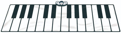Duża mata muzyczna dziecięca keyboard XXL z trybem nagrywania i panelem dźwięków