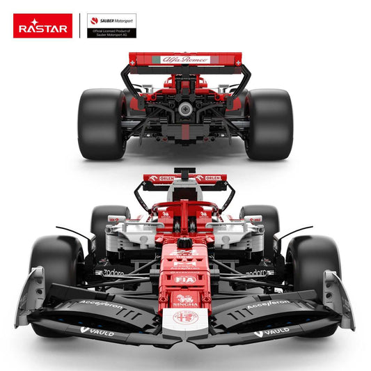 Alfa Romeo F1 C42 RC zdalnie sterowany model w skali 1:8 z detalami i realistycznym designem