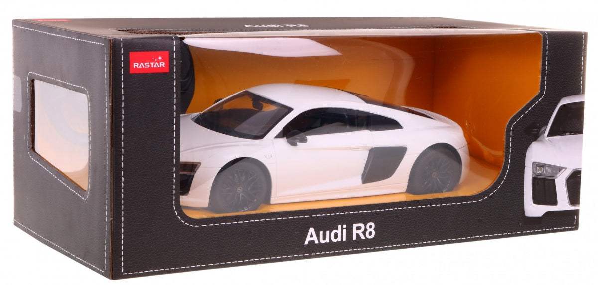 Zdalnie sterowane Audi R8 biały model 1:24 RASTAR w pudełku