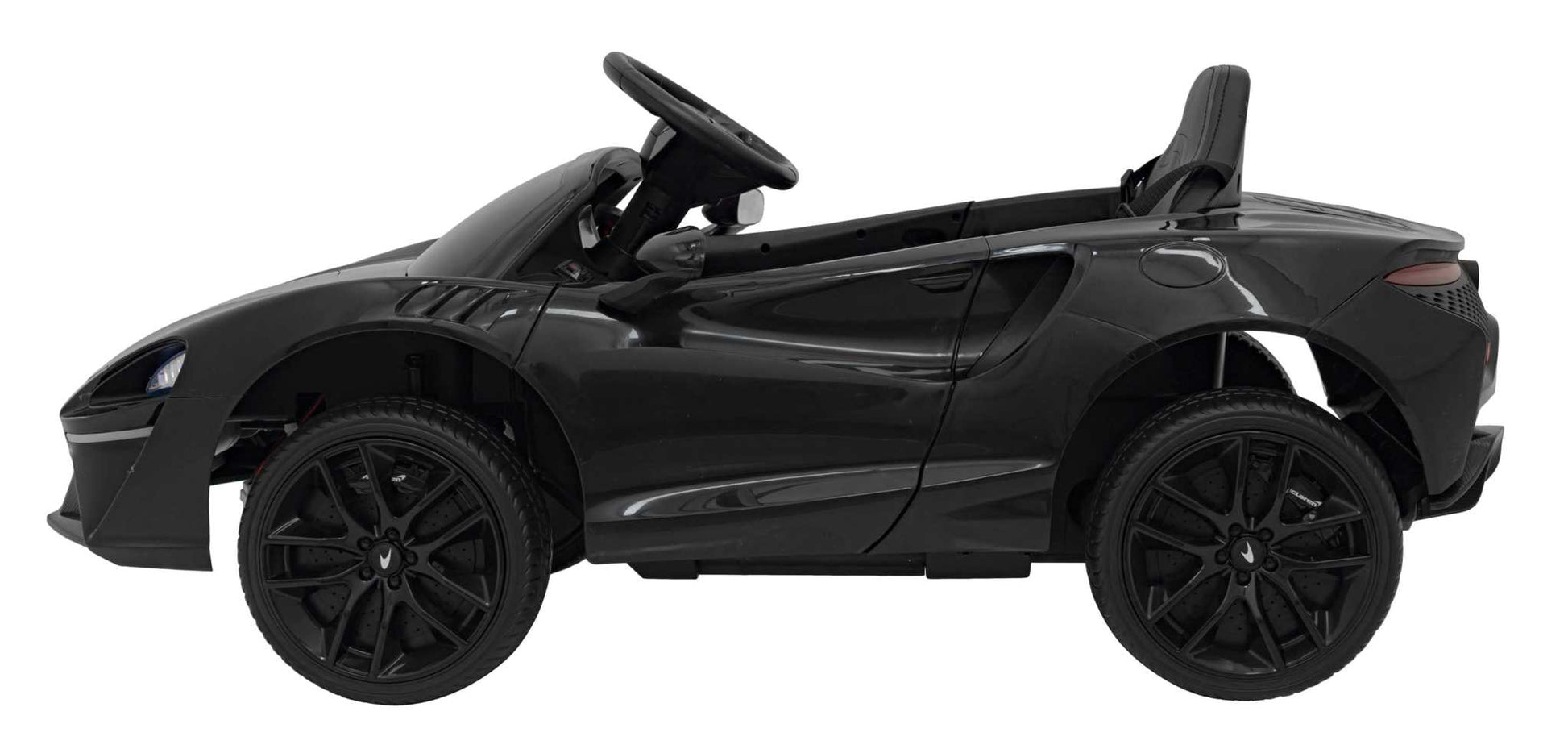 McLaren Artura na akumulator dla dzieci czarny pojazd 4x4 z piankowymi kołami i pilotem
