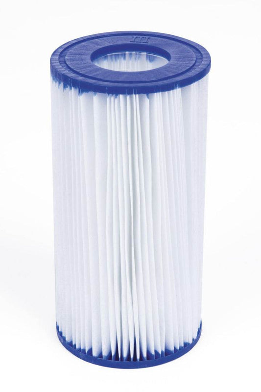 Filtr Wymienny Typu III BESTWAY do pomp basenowych, wydajna filtracja czystej wody, wymiary 10,6x20,3 cm, kompatybilny z pompą BESTWAY 58389