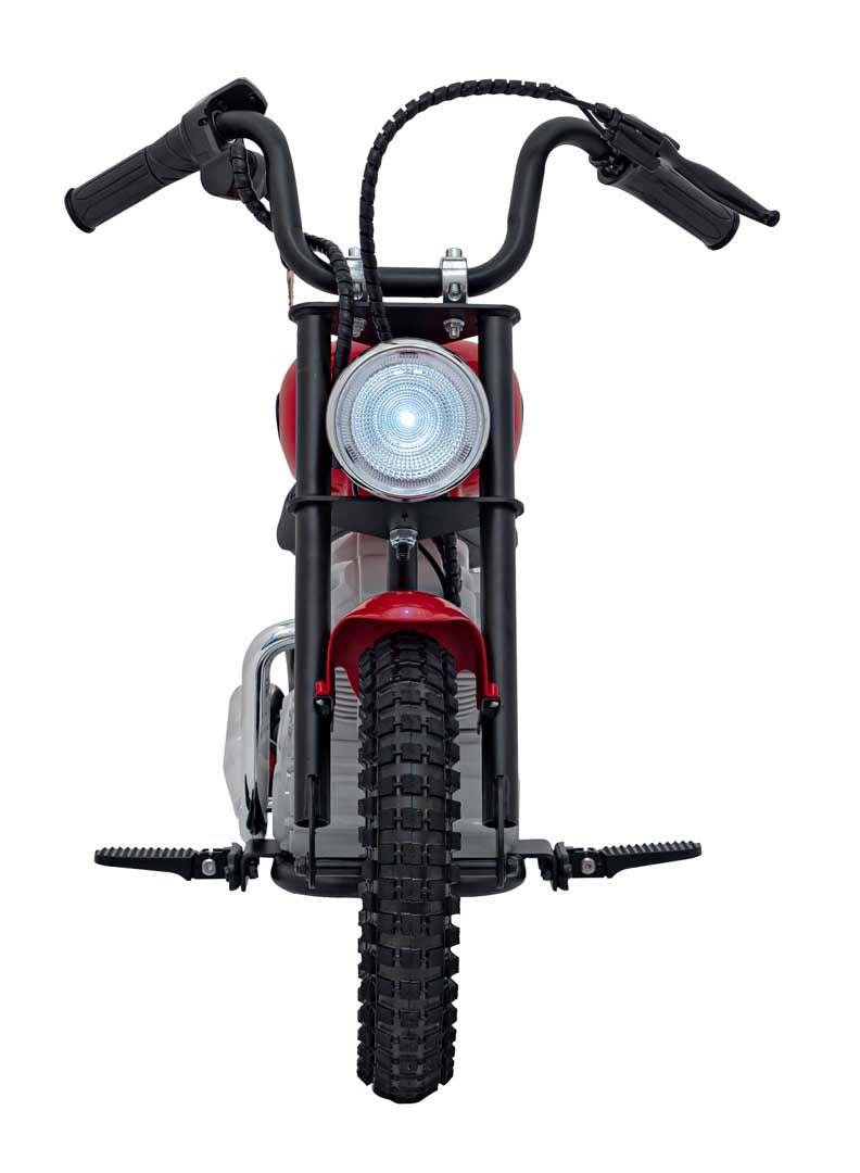 Pojazd Motor SPEED Power czerwony dla dzieci z silnikiem 250W i ekoskórzanym siedzeniem