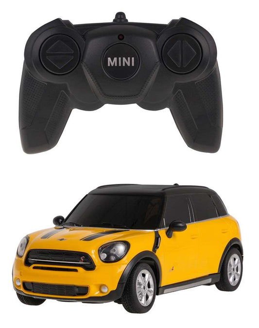 RASTAR zdalnie sterowany żółty Mini Countryman model 1:24 z pilotem joystickowym