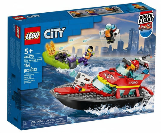 LEGO® CITY 60373 Łódź strażacka