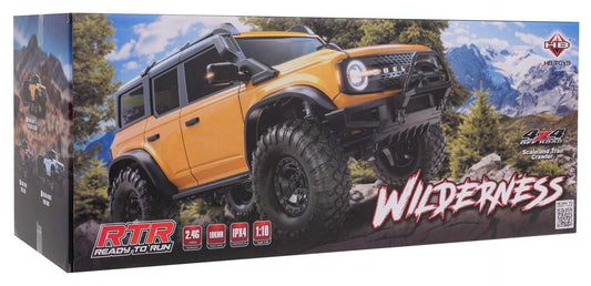 Auto Zdalnie Sterowane Wilderness 1:10 z LED i niezależnym zawieszeniem do jazdy terenowej dla młodzieży