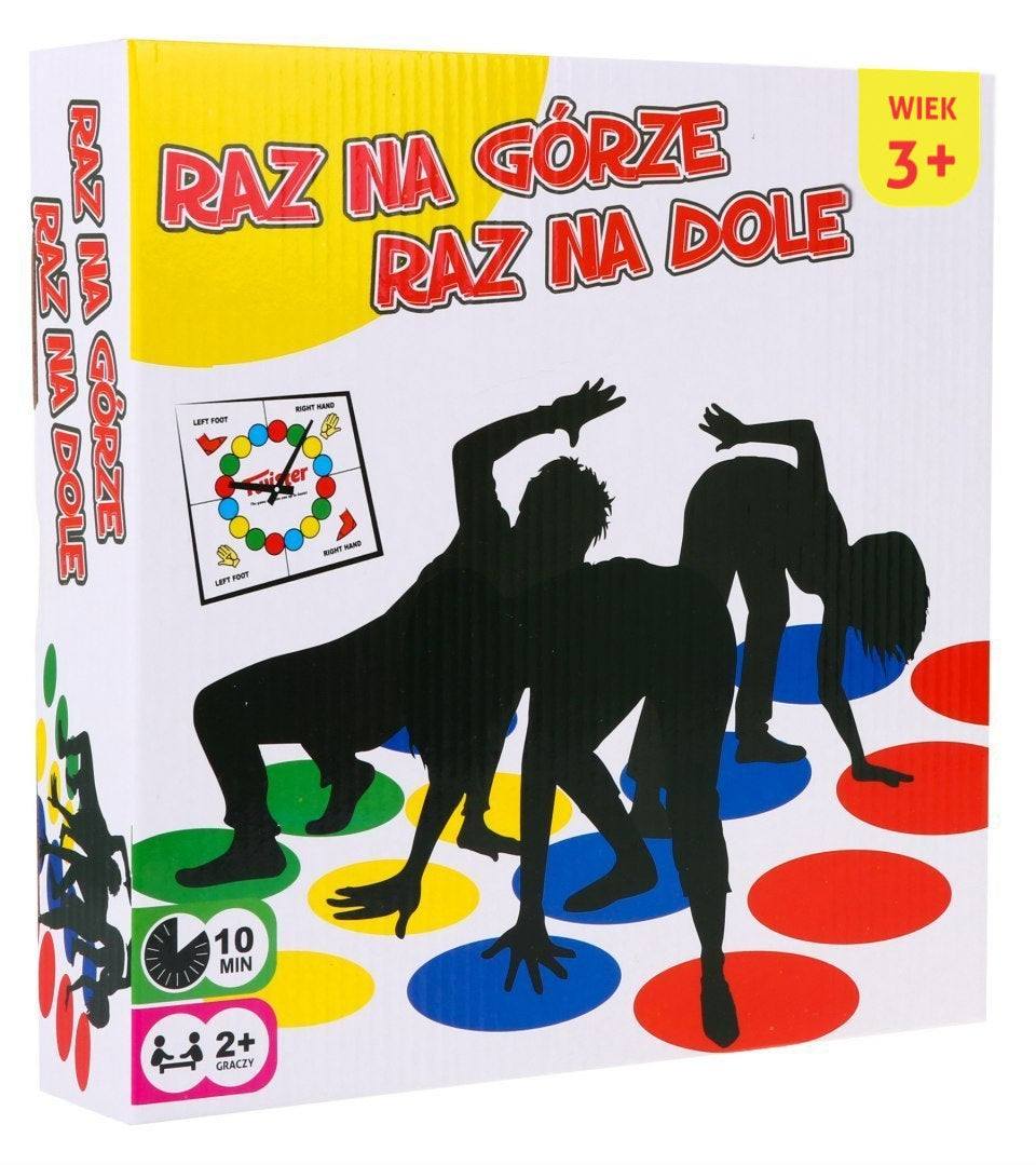 Duża Mata Zręcznościowa Raz Na Górze Raz Na Dole do zabawy ruchowej dla dzieci 3+