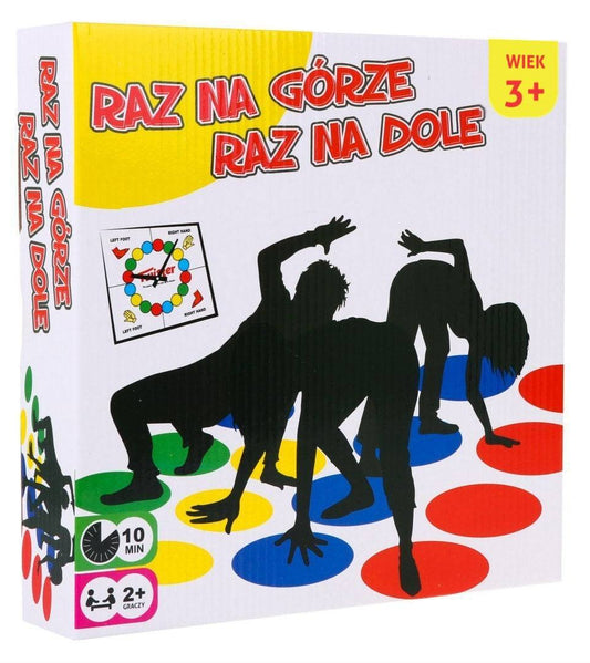 Duża Mata Zręcznościowa Raz Na Górze Raz Na Dole do zabawy ruchowej dla dzieci 3+