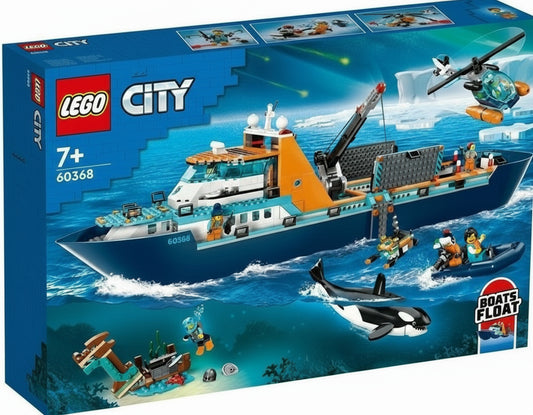 LEGO® CITY 60368 Łódź badacza Arktyki