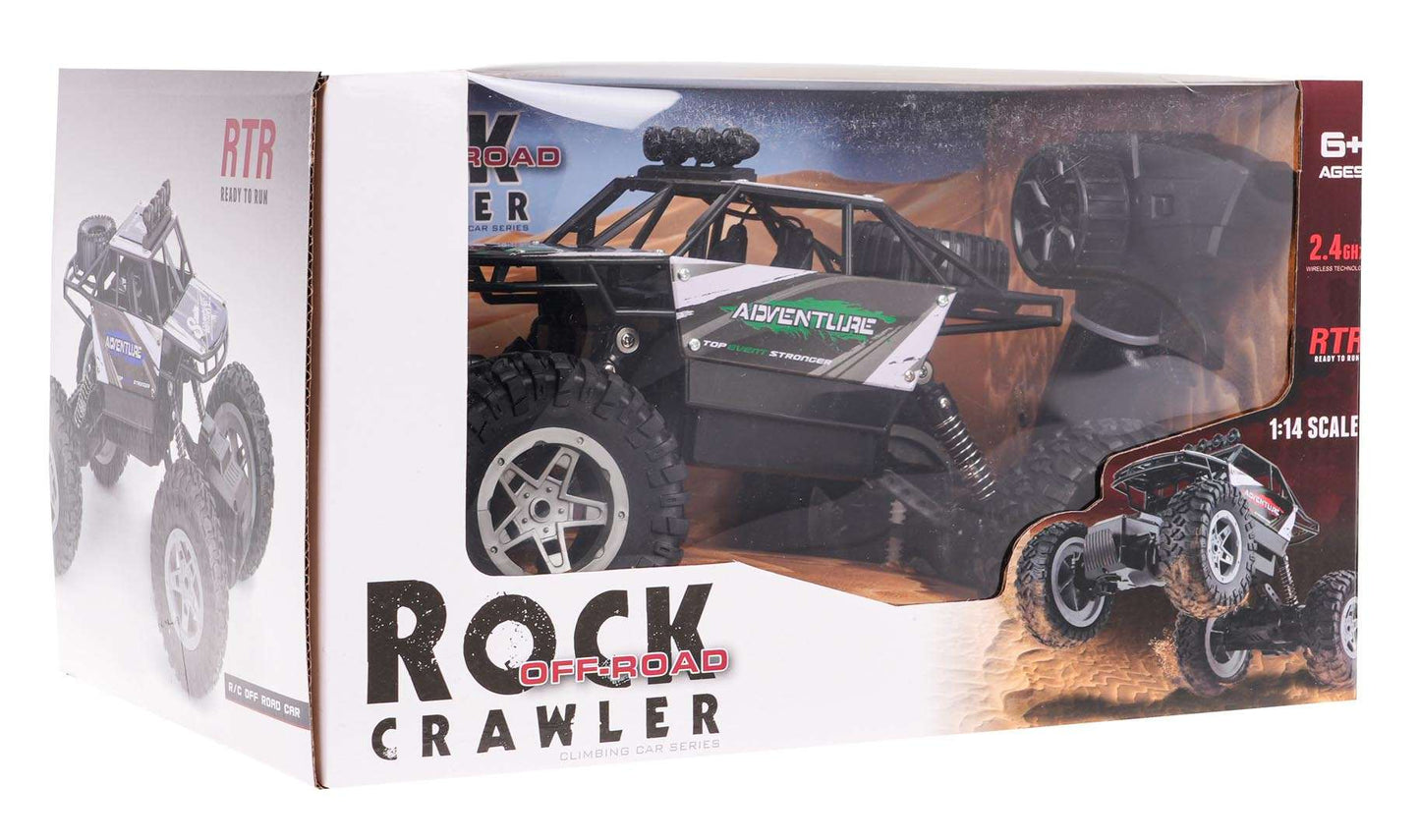 Rock Shake RC Crawler 1:14 green 4x4 remote control off-road toy car for kids 6+ years