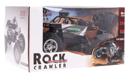 Rock Shake RC Crawler 1:14 green 4x4 remote control off-road toy car for kids 6+ years