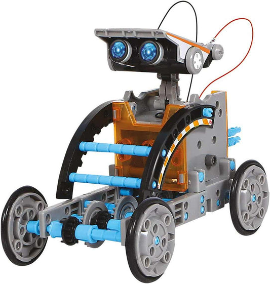 Zestaw Pojazdów Solarnych 12w1 kreatywny robot zasilany energią słoneczną dla dzieci powyżej 8 lat