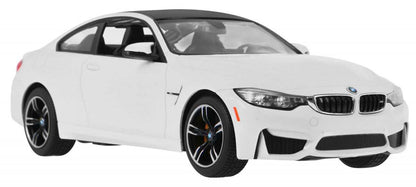 BMW M4 Coupe biały model RC 1:14 od RASTAR z realistycznym detalem i precyzyjnym sterowaniem 2,4 GHz