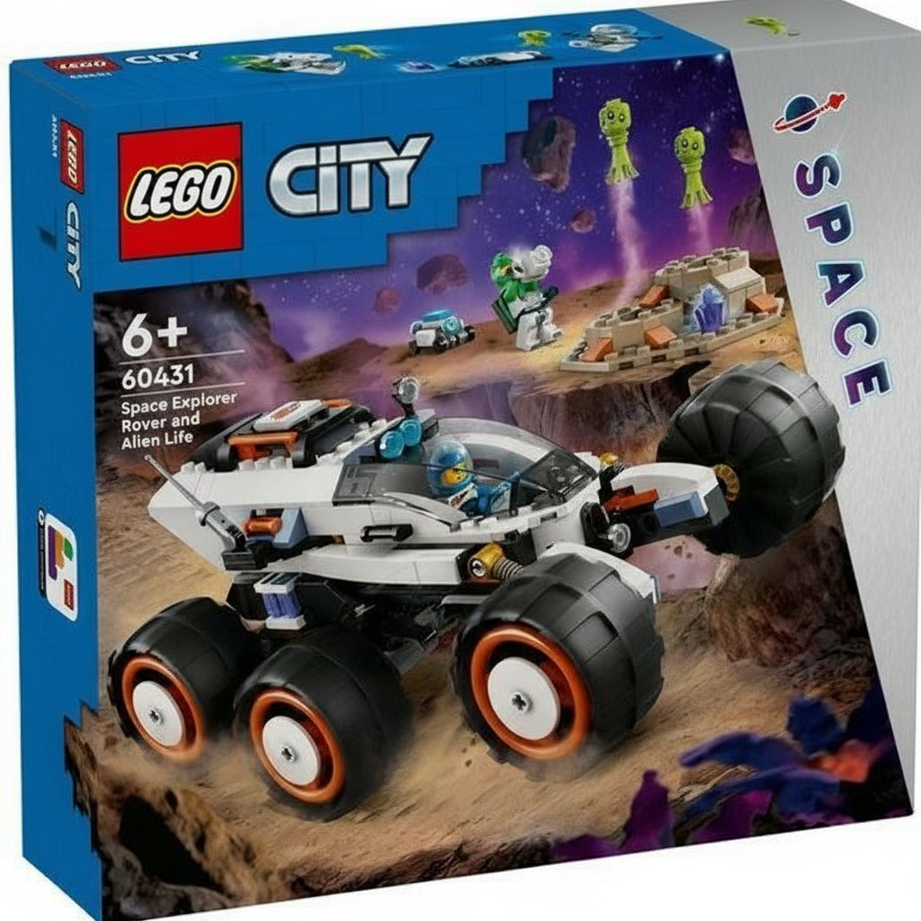 LEGO® City Kosmiczny łazik i badanie życia w kosmosie