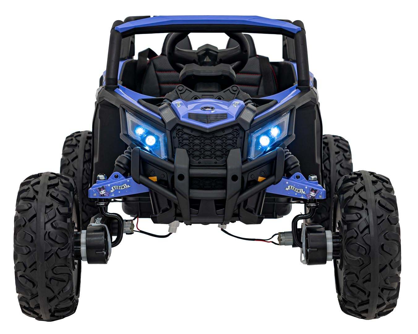 Kuromi Pojazd Buggy ATV Defend 4x4 dziecięcy pojazd terenowy z LED i pilotem zdalnego sterowania