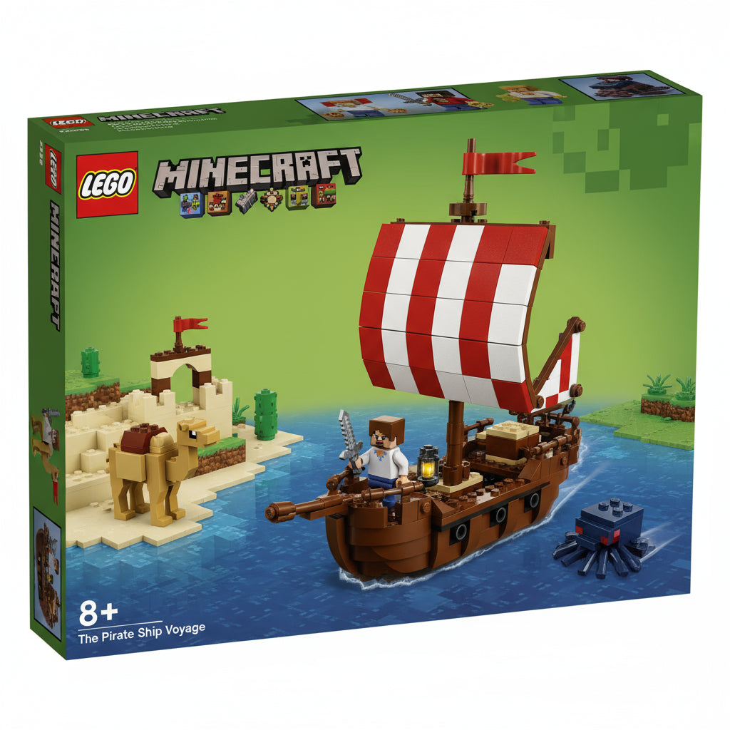 LEGO® MINECRAFT 21259 Rejs statkiem pirackim