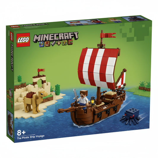 LEGO® MINECRAFT 21259 Rejs statkiem pirackim