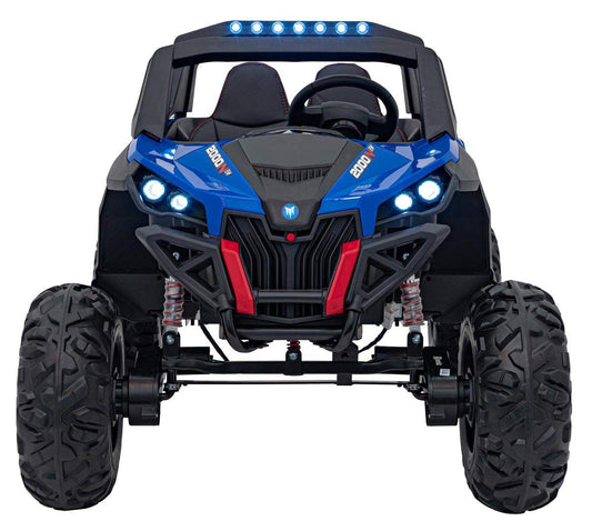 Buggy UTV MX 2000N niebieski pojazd off-road dla dzieci z pilotem 2,4 GHz i amortyzacją