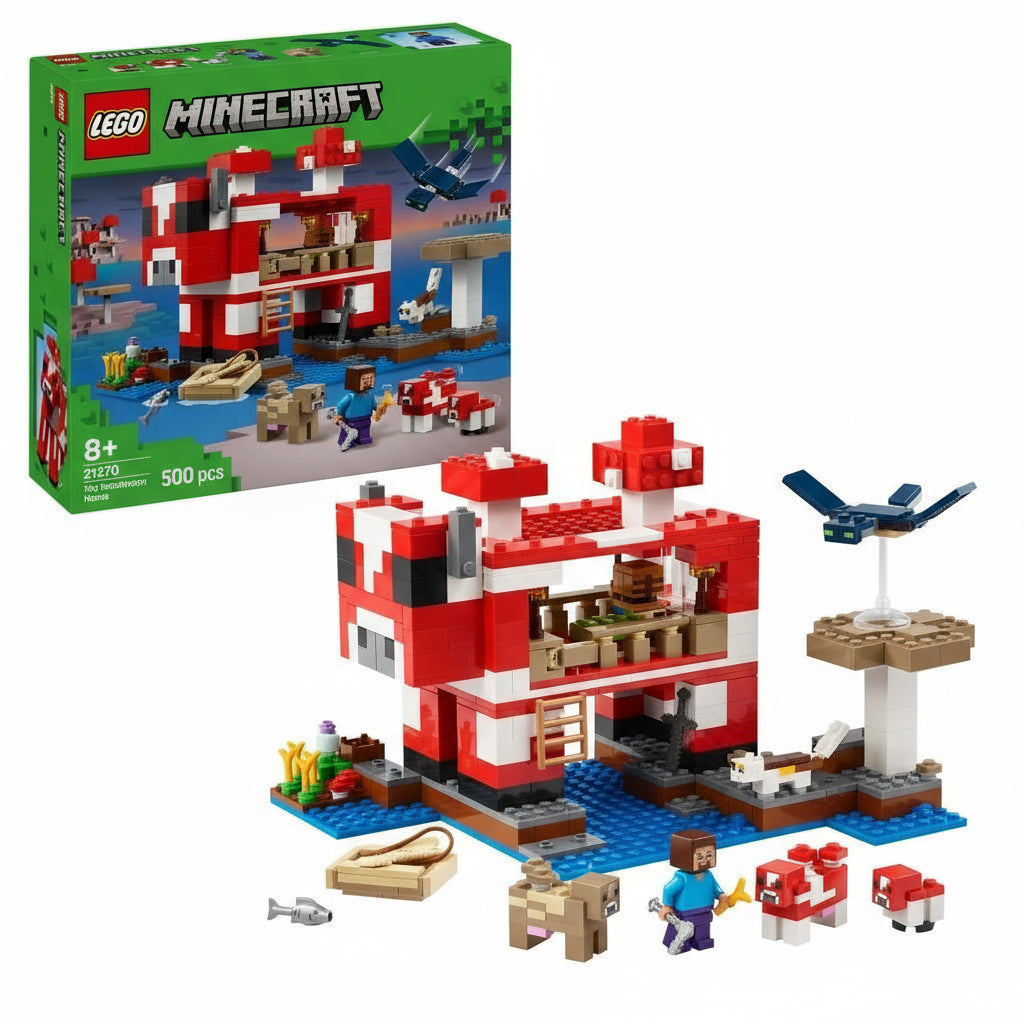 LEGO® MINECRAFT 21270 Dom grzybowej krowy