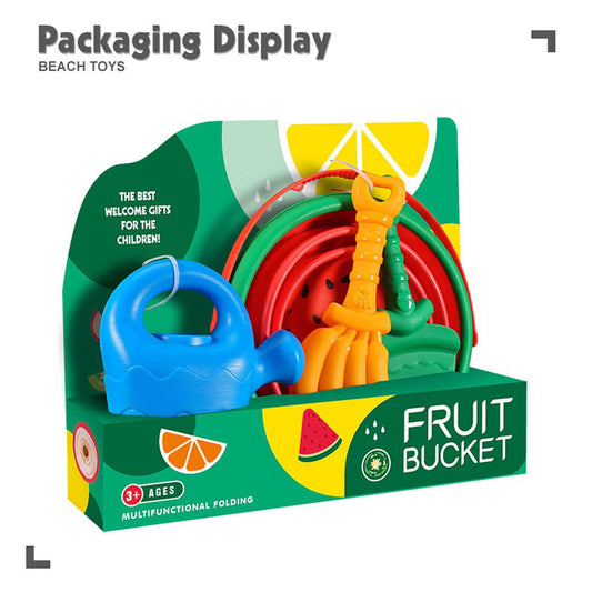 Mega Zestaw Akcesoriów do piasku z kolorowymi narzędziami i składanym wiaderkiem dla dzieci