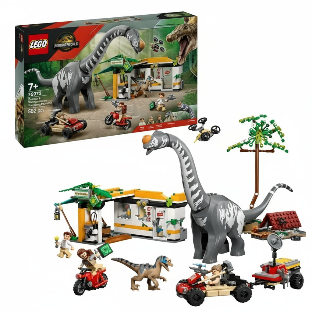 LEGO Jurassic World Na tropie tytanozaura i raptora