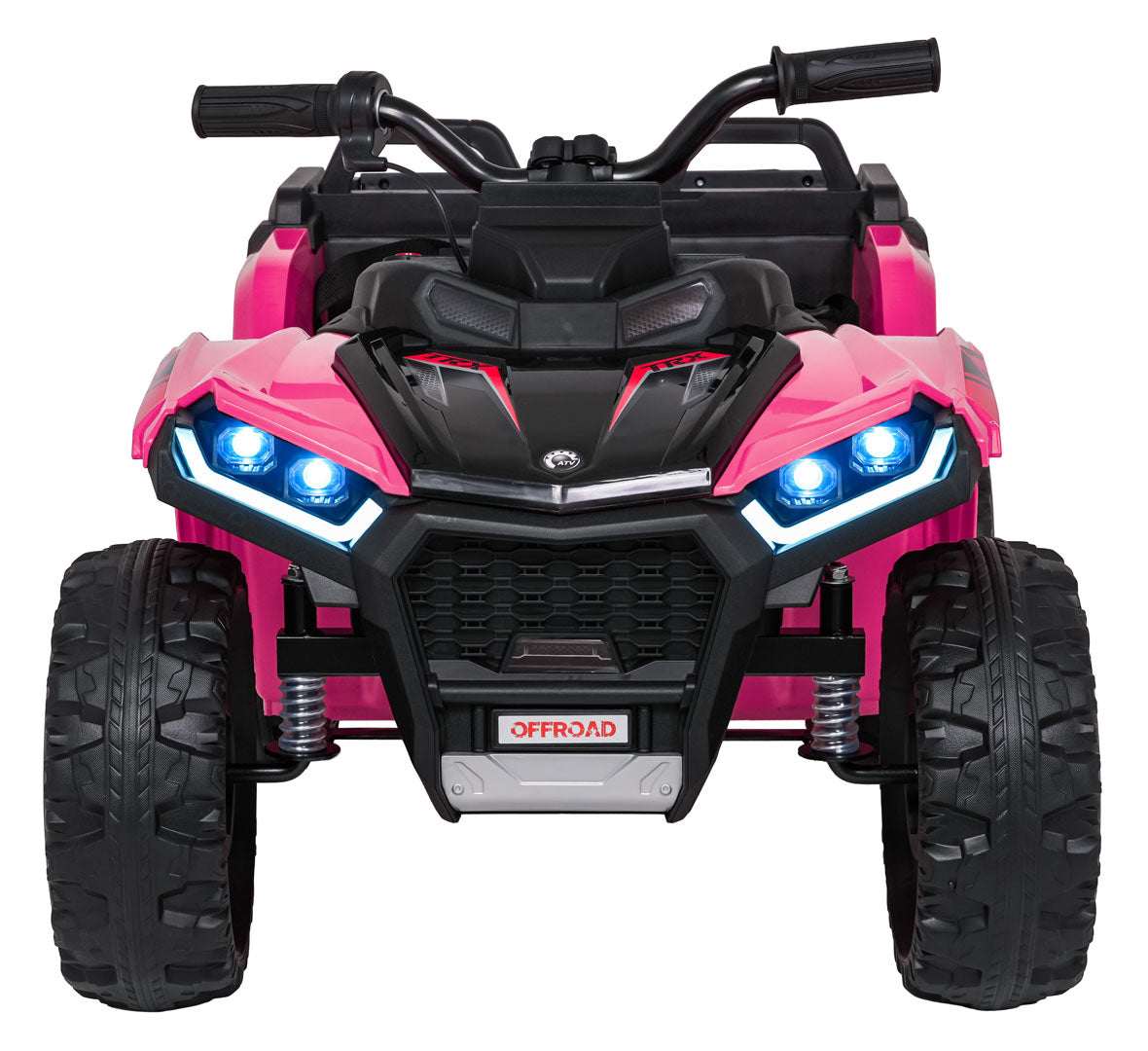 Różowy Quad Sport TX ATV dla dzieci z LED światłami i pilotem zdalnego sterowania