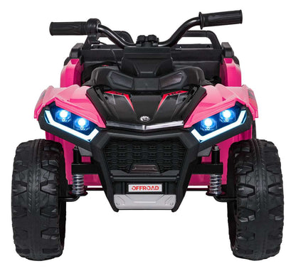 Różowy Quad Sport TX ATV dla dzieci z LED światłami i pilotem zdalnego sterowania