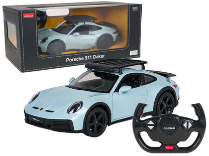 Autko RC 1 14 miętowy model Porsche 911 Dakar z pilotem 2.4 GHz i realistycznymi detalami