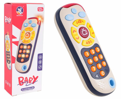 colorful multifunctional baby remote toy with large buttons safe for toddlers ergonomic design with sound and light effects multifunctional pilot for kids