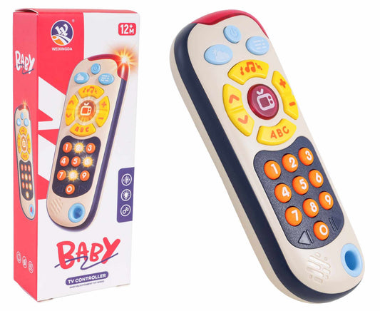 colorful multifunctional baby remote toy with large buttons safe for toddlers ergonomic design with sound and light effects multifunctional pilot for kids